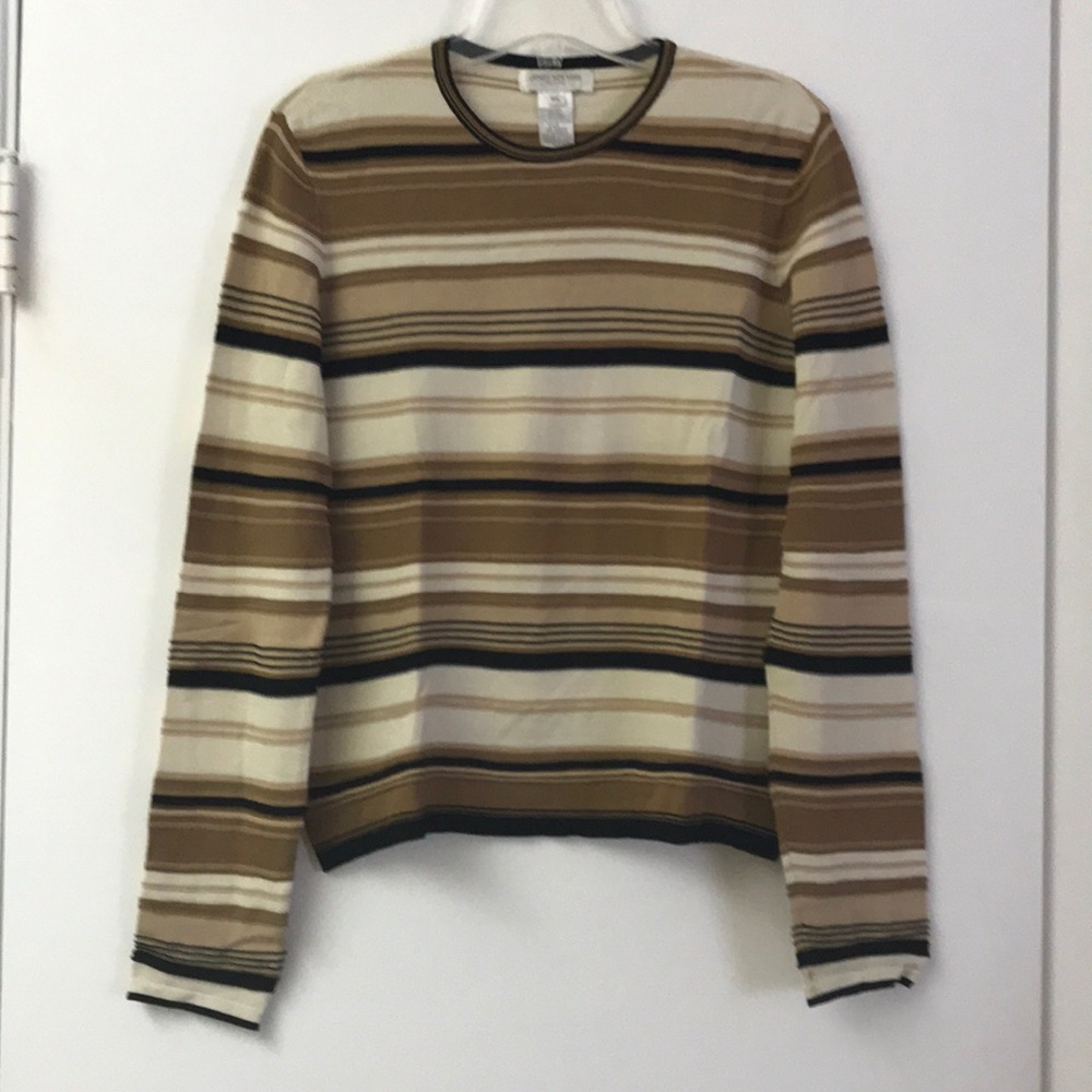 Jones New York Striped Sweater
